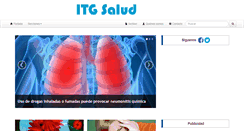 Desktop Screenshot of itg-salud.com
