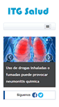 Mobile Screenshot of itg-salud.com